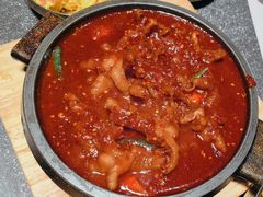 -草家酱蟹炭火烤肉店(珲春南路二店)