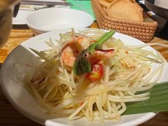 青木瓜鲜虾沙律-壹泰东南亚主题餐厅·高良姜风情(州桥店)