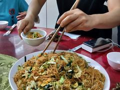农家特色炒粉干-如意楼农家菜(雁荡山店)