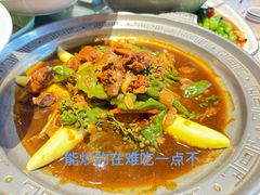 -海派美食·家宴海鲜青岛菜·石锅鲽鱼头(东方城店)