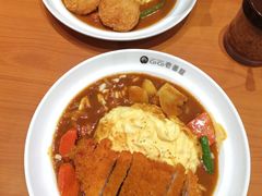 手工厚切炸猪排咖喱蛋包饭-CoCo壱番屋(久光百货店)