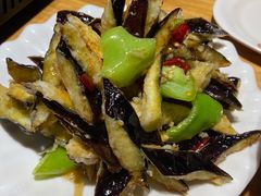 风味茄子-阿里巴巴海鲜烧烤家常菜(黄岛店)