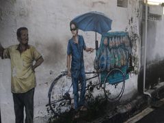 -槟城街头艺术街区