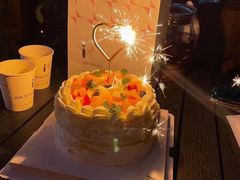 动物奶油榴莲千层蛋糕-艾加柒克蛋糕茶歇甜品台(春熙路店)