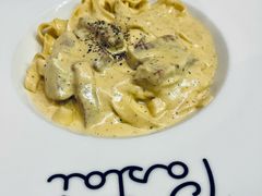 培根蛋汁白酱宽意面-BONAZZA 意大利餐厅