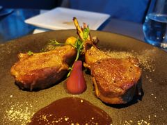 烧羊肉伴芝麻照烧汁-Aqua