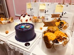 简笔画头像手绘蛋糕-艾加柒克蛋糕茶歇甜品台(春熙路店)