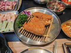 牛大肠-金家炭火烤肉烤鳗鱼(环球中心店)