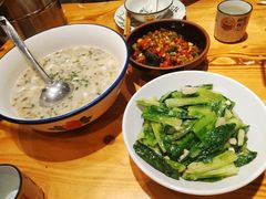酸菜肉沫豆腐花汤-肠相汇常德老肠子馆(雨花亭店)