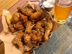 炸鸡翅一半一半-富乐满韩国正宗炸鸡韩国料理(虹泉路店)