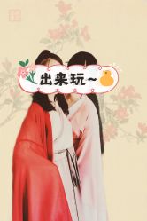 -后宫·古装汉服京剧儿童亲子全家福摄影
