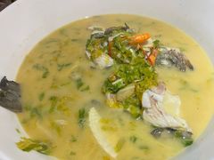 雪菜江鲈鱼-新天明砂锅鱼头煲