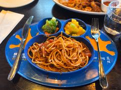 经典牛肉丸意大利肉酱面-blue frog蓝蛙(长泰广场店)