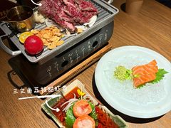 三文鱼荔枝甜虾卷-筱田の食堂·izakaya(淮海中路店)