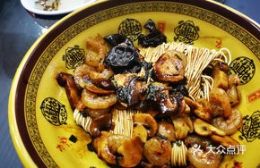 Mushroom Shrimp Noodles