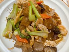 渔村三鲜焖子-小船渔村·大连菜(明泽街店)