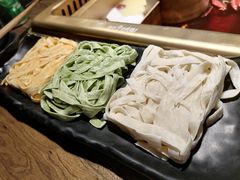 三色蔬菜面-九鼎轩脆毛肚火锅(徐州苏宁店)