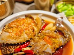 -草家酱蟹炭火烤肉店(珲春南路一店)