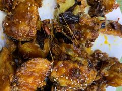 焦糖茄子牛肉粒-桃子餐厅·天津菜(红星路直营店)