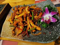 麻辣鱿鱼-冰川延边料理·炭烤串(原小木屋店)