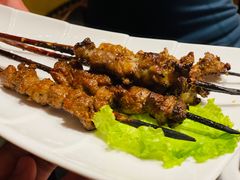 羊肉串-开海·红岛海鲜虾水饺(石老人店)