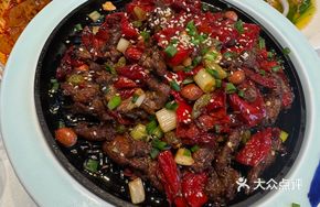 Withered Red Chili and Cumin Beef