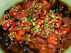 麻香鸭血肥肠-绿茶餐厅(蓝色港湾店)