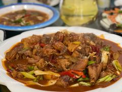 新疆特色大盘鸡-老字号大盘鸡·丸子汤·抓饭