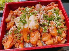 京葱鸡肉盖浇饭-角落里(中山公园店)