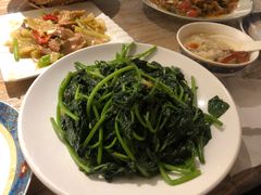 豆酱地瓜叶-李记潮汕砂锅粥(营福路店)