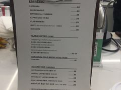 菜单-麻雀咖啡SPARROW COFFEE(十全街店)