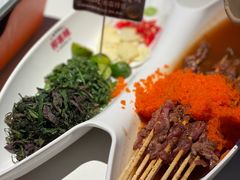 柳喜辣鱼籽生牛-柳喜辣·烧烤酒局(跃进总店)