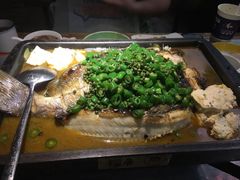 鲜青椒烤鱼-探鱼·鲜青椒爽麻烤鱼(广州花都来又来店)