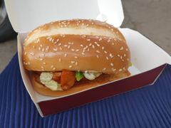 新奥尔良烤鸡腿堡-肯德基(尖岭万达店)