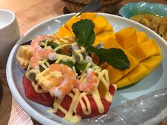 越式芒果鲜虾沙律-米纸越南小馆(金鹰世界店)