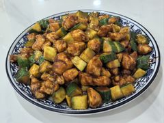 酱爆鸡丁-北大地皖峰饭馆