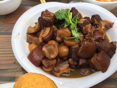 栗子肉-丽泽山庄·生态怀柔菜·虹鳟鱼(红螺寺店)