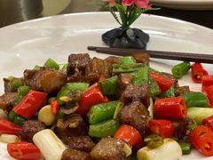 私房炒牛肉粒-启香鸡私房菜(湖景店)
