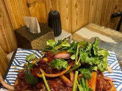 -燚店·铁板鱼蛙·烤肉·烤串(北新桥店)