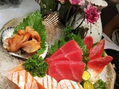 三文鱼腩刺身-羽寿司(东方宝泰店)