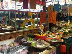 自助取餐区-闯关东东北农家菜(崂山石老人店)