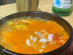 泡菜嫩豆腐汤-绣旻烤肉吧(总店)
