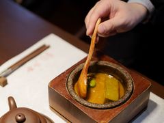 羊肚菌烧黑豆腐-无味舒食(思南公馆店)