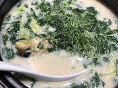 豆汁春笋煨河鱼-狮王府淮扬菜(新街口友谊店)