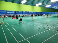 -锡才大羽羽毛球馆(深港花卉店)