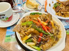 豉椒牛肉炒面-金华冰厅