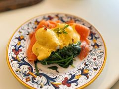 三文鱼班尼迪克-Alimentari早午餐(安福路店)