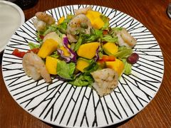 烤虾芒果沙拉-澳骄 Aussie Kitchen·手工披萨·西餐(国大店)