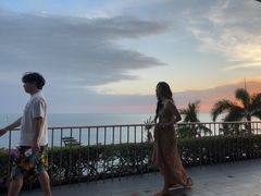 -日落吧·海景咖啡厅·餐酒吧·鸡尾酒·下午茶·乐队表演·浪漫夕阳·三亚文华东方酒店