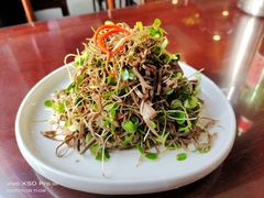 香椿苗黑豆腐丝-恭敬李·烤鸭(天坛北门店)